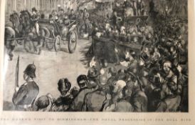 Queen Victoria Royal Visit to the Bull Ring Birmingham 1887