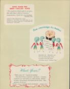 Double Sided Guinness Print 1937 