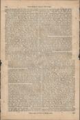 Antique Irish Newspaper 1834 Short Story The Unwedded Mother.
