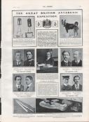 Captain Scott Antarctic Expedition 4 Page 1901 Antique