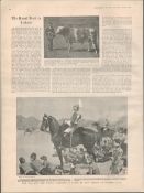 Queen Victoria Tour Of Ireland Flowers for a Queen Antique 1900