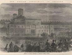 1866 Fenian Uprising Arrests Made at Tipperary, Cork, Limerick, Belfast, Sligo.