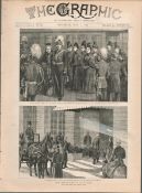 Holding A Proclaimed Meeting at Sea Coast of Cork 1888 Newspaper