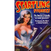 1940’s/50’s Sci-Fi Comic Cover Large Metal Wall Art-12