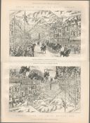 1887 Queen Victoria Royal Visit to Whitechapel London Jubilee Celebrations