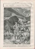The Glorious Twelfth Grouse in Scotland 1901 Antique.
