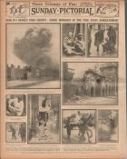 Rebels Hold Area of Dublin, Countess Markiewicz Helping the IRA 1922 Civil War