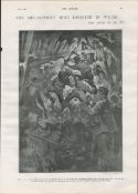 Aber Valley Wales Pit Disaster 82 Dead 1901 Antique.