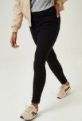 (11B) 9x Mixed Size High Rise Pants Black To Include Stretch Denim (RRP £12.50 Each)