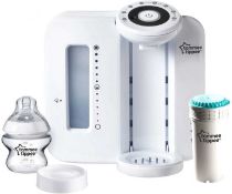 (7M) Lot RRP £180. 2x Tommee Tippee Closer To Nature Perfect Prep Machine. RRP £89.99 Each.