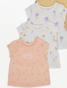 Mixed Baby / Toddler Clothes. Contents Of Cage (H63x W40cm). (All Appear As New, Most With Tags Att