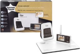 (7M) Lot RRP £215. 5x Tommee Tippee Items. 1x Closer To Nature Digital Video, Movement & Sound Moni