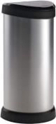 (6G) Lot RRP £120. 4x Bin Items. 2x Curver Deco Bin 40L £25 Each. 2x Soft Close 30L Rectangular Ped