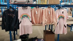 10x Mixed Clothing Items -To Include Pyjama Sets. (All Appear As New, Most With Tags Attached)