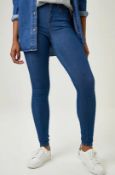 Mixed Clothing To Include Skinny Jeans, T-Shirts, Bra, Tights & Leggings. Contents Of Cage (H63x W4