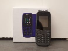 (7I) 6x Mobile Phones. 3x Nokia 105 4th Edition. 1x Alcatel 1. 1x Alcatel U3. 1x Vodaphone Smart E1