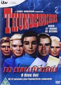 (6D) Approx 60x Dvds & 100 CDs (Most CDs New / Sealed). To Include 3x Thunderbirds 9 Disc DVD Box S
