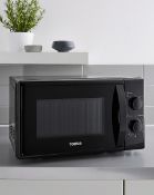 Lot RRP £159.98. 2x Tower 20L Manual Microwave 700W Black RRP £59.99 Each. BD132PS.