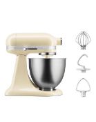 RRP £399. KitchenAid 3.3L Mini Almond Cream Stand Mixer. (31.2 x 19.8 x 31.2cm) - 6.5kg. NO600PS.