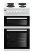 BEKO EDP503W - Freestanding 50cm Double Oven Electric Cooker