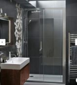 RRP £699. Atlas 1200 Slider Shower Door. ‘Clean Plus’. Boxes ‘A’ & ‘B’