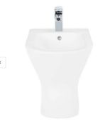 RRP £144. Falcon Back To Wall Bidet. SKU: 558606