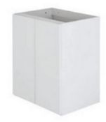 RRP £140. MyPlan 600 x 450mm Basin Unit - Arctic White. SKU: 542042