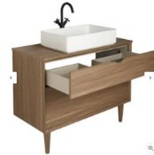 RRP £360. Noir Craft 1000mm Floorstanding Vanity Unit. SKU: 532018. 1000mm x 2560mm