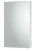 RRP £119. Midi Bathroom Mirror Cabinet 450x720mm. SKU: 530963.