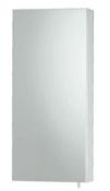 RRP £80. Mini Bathroom Mirror Cabinet 300x670mm. SKU: 530962