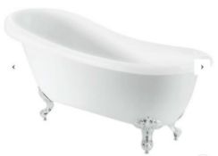 1700x700 Free Standing Single Ended Bath. (Some Marks On Lip – See Photo). No Feet