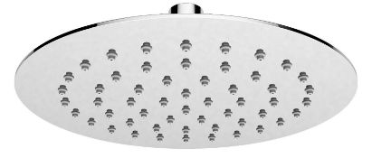 RRPO £ 185. 2 x Shower Items. 1 x Nikles Designer Slimline Piano 200 Ultra Thin Fixed Shower Head.