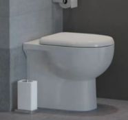 Newton Back To Wall Toilet Pan. Width (mm):360. Height (mm):465. 558639. Supplied With Falcon Slim