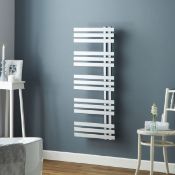 RRP £245. Towelrads Cobham500 x 1200mm Designer Heated Towel Radiator.RAL7412. 559965.
