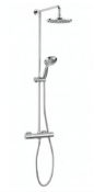 RRP £166. Metro Exposed Multifunction Thermostatic Shower System. 535410. 5500215076