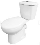 Modern Close Coupled Toilet. Appears Unopened.