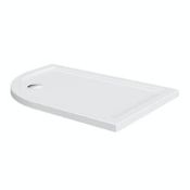1200 x 800 LH Stone Resin Shower Tray.