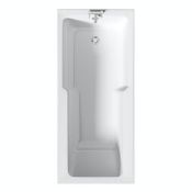 1700x750 Aira Premiercast Single Ended Showering Bath