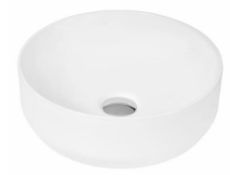 RRP £110. Ceramic White Round Washbowl. 350Mm x 120mm. SKU: 569073