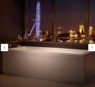 RRP £240. Madeira White Premiercast Single Ended Straight Bath - 1600 x 700mm. SKU: 554299. Appears