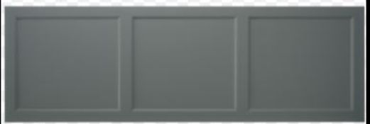 RRP £195. Savoy Bath Side Panel 1800mm - Charcoal Grey. SKU: 536618