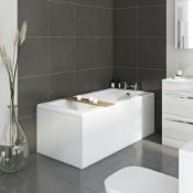 RRP £225. 1400 x 700mm Single Ended Acrylic Bath. Appears New Unused. Bath only