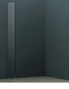 Playtime Walk In Shower Side Screen. 33cm. 8Mm Thick