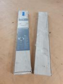 RRP £100. 2 x packs - Approx 4m2 Of HydroClick Lavinia Silver Birch Plank Laminate Flooring 1285 x1
