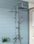 RRP £135. Clarity thermostatic shower valve with riser rail kit Product code: SHK40. Appears New Un