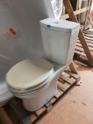 Ideal Standard Close Coupled, Dual Flush Toilet With Soft Close Seat.
