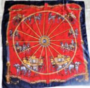 Vintage Silk Scarf