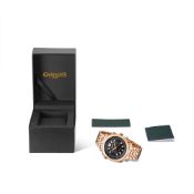 Ltd Edition Hand Assembled GAMAGES Retro Automatic Rose Gold Ð 5 Year Warranty & Free Delivery