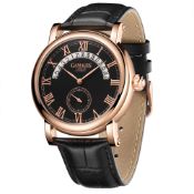 Ltd Edition Hand Assembled GAMAGES Split Date Automatic Rose Ð 5 Year Warranty & Free Delivery