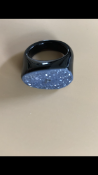 Lovely Druzy Agate Ring.